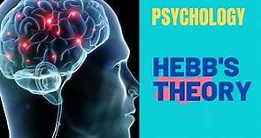 HEBB'S LAW or THEORY