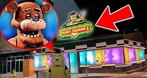FREDDY FAZBEAR PIZZA PLACE FOUND IN REAL LIFE!! * FREDDY ATTACKS AT 3AM!! *