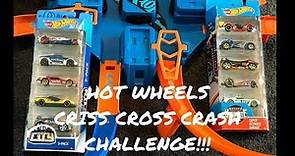 HOT WHEELS Criss Cross Crash Challenge!!!