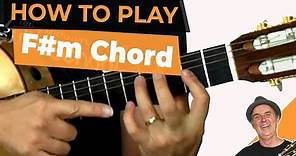 F#m Chord - Learn The F Sharp Minor Guitar Chord Easily