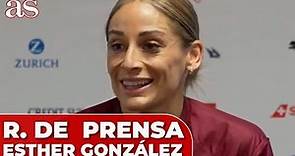 ESTHER GONZÁLEZ, rueda de prensa: balón de oro, regreso a la selección, Montse Tomé...