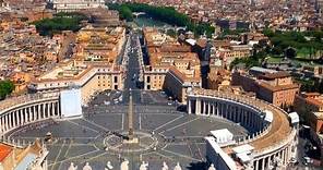 Great views of VATICAN City, St. Peter's Basilica, Rome, Italy 🇮🇹