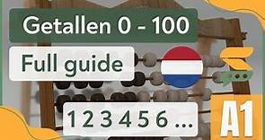 Dutch Numbers 1-100 and Higher | Dutch for Beginners