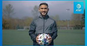 My First Connection with Cristian Roldan | AT&T