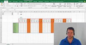 Créer un calendrier automatique dans Excel 📆