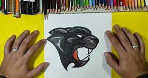Como dibujar una pantera 🐱 paso a paso | How to draw a panther 🐱