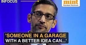 Sundar Pichai Loses Sleep Due To This Fear | 'Always Susceptible To Someone In A Garage With...'