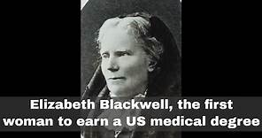 23rd January 1849: Elizabeth Blackwell becomes the first woman to receive a medical degree in the US