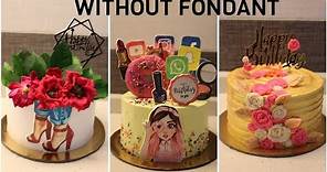 Cake ideas for Teenage Girls WITHOUT FONDANT | Cake for Girls