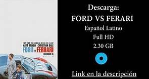 Descarga Ford vs Ferrari 2020