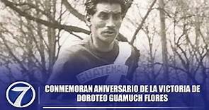 Conmemoran aniversario de la victoria de Doroteo Guamuch Flores