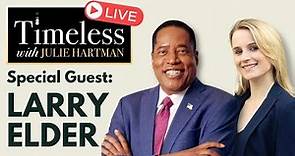 Larry Elder in studio, His Life, Political/Global Views, and 2024 Predictions