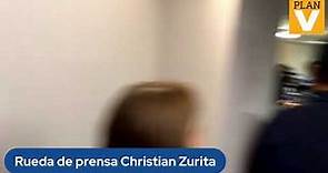 Rueda de prensa de Christian Zurita, campañas electorales