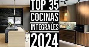 35 COCINAS INTEGRALES MODERNAS 2024 | DISEÑO Y DECORACION DE INTERIORES