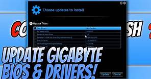 How To Get The Latest Drivers & BIOS For Gigabyte Motherboard Easiest Tutorial