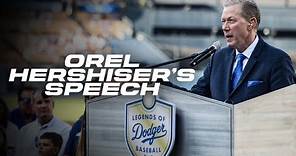 Orel Hershiser's Speech - Legends of Dodger Baseball