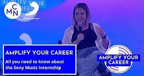 Amplify Your Career: Sony Music Internship