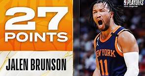 Jalen Brunson Scores 27 Points In Knicks Game 1 Win! | April 15, 2023