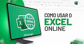 Como Usar o Excel Online [Como Trabalhar com Planilhas Online de Excel]