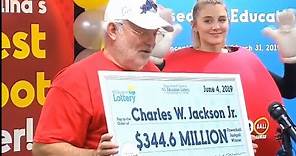Lucky and Fortunate: NC Man Collects His $344M Powerball Jackpot Win