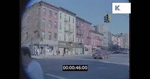 Atlantic Avenue in Brooklyn, 1980s New York, HD from 35mm