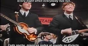 The Beatles - It Won't Be Long [LIVE] subtitulada en español (Lyrics)