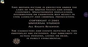 Brad Grey/Universal Television/Steve Levitan Prods./Sony Pictures Television Intl. (2001/2003)