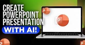 How To Create a POWERPOINT Presentation With Ai for FREE