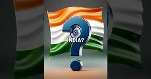 Explicación del significado de la bandera india #india #geografía #historia