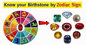 Know your Birthstone by Zodiac Sign | Top10 DotCom