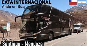 Viaje CATA INTERNACIONAL ROYAL SUITE 1012, Santiago - Mendoza en bus MARCOPOLO G7 | Ando en Bus