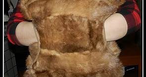 How to make a Mink Stole Pillow with a Pocket / Muff.
