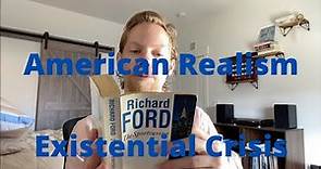 The Sportswriter-- Richard Ford-- BOOK REVIEW
