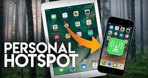 How to Connect iPad to iPhone Hotspot