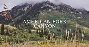 American Fork Canyon in the fall