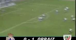 Pablo Orbaiz goal versus Deportivo