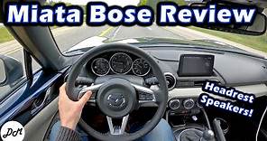 2021 Mazda MX-5 Miata – Bose 9-speaker Sound System Test