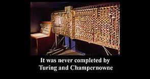 Turochamp (1948) | World's first computer chess game program