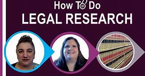 How To Do Legal Research