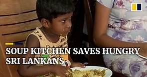 ‘Come and eat’: Sri Lanka soup kitchen opens its doors to the hungry