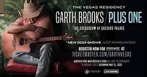 Garth Brooks NEW SHOWS 2024