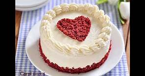 紅絲絨蛋糕。Red Velvet Cake