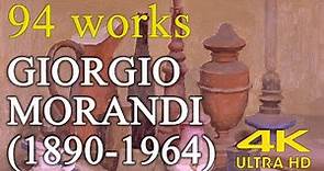 Giorgio Morandi : Master of still life painting | painting collection (94 works)