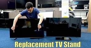 Replacement TV Stand, Universal Central Pedestal Base