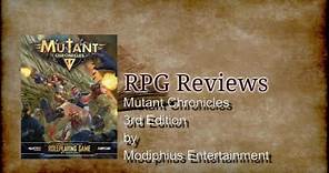 RPG Review - Mutant Chronicles 3E