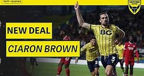 Ciaron Brown Signs New Deal