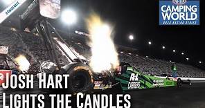 Josh Hart lights the candles Friday in Charlotte