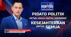 Pidato Politik Ketua Umum Partai Demokrat Agus Harimurti Yudhoyono