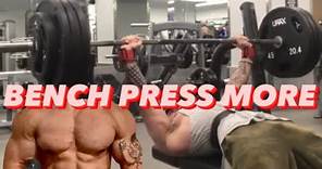 3 BASIC Principles To BENCH MORE WEIGHT