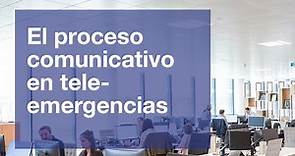El proceso comunicativo en teleemergencias - Altamar
